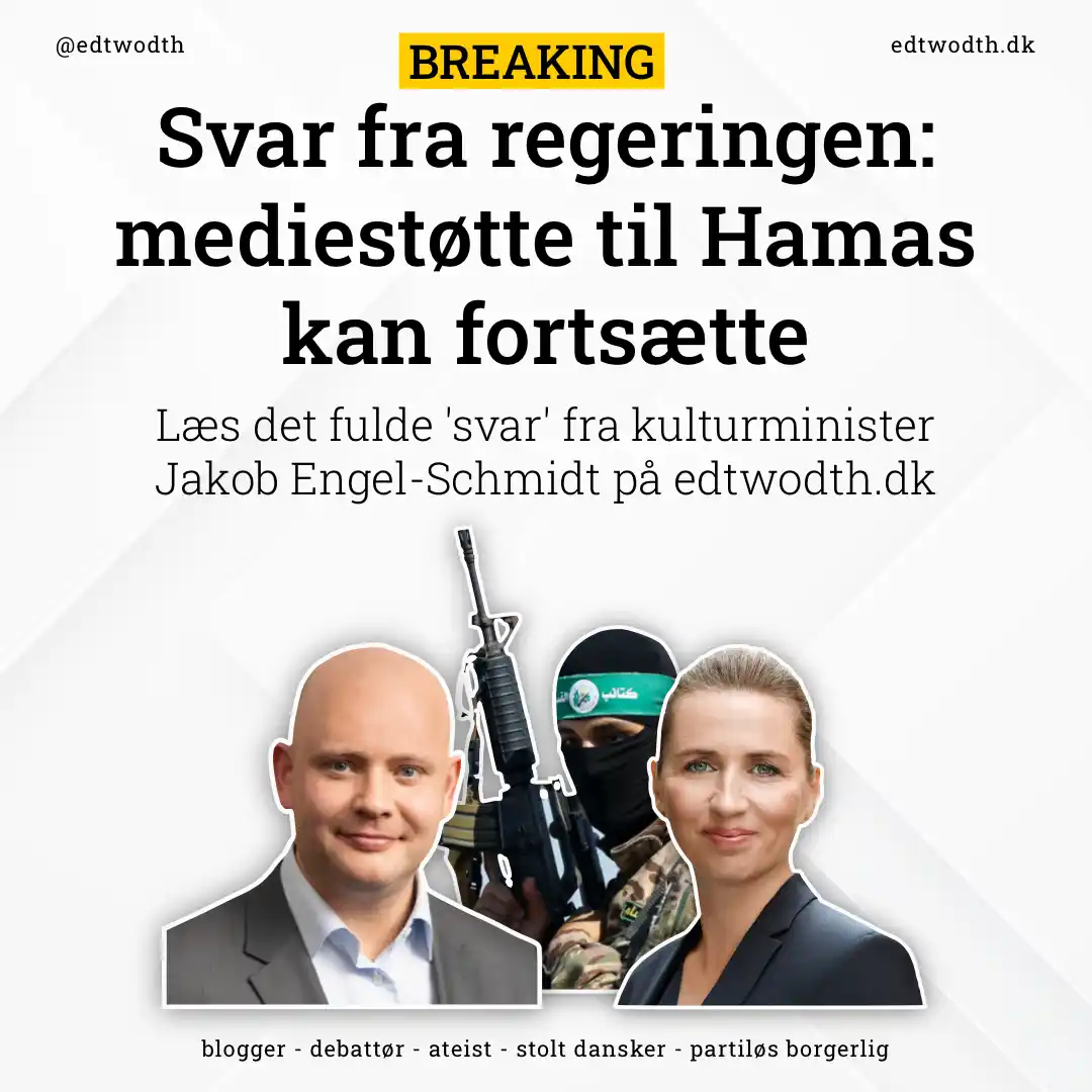 Kulturminister Jakob Engel-Schmidt vil ikke stoppe mediestøtte til terrorstøtter - medienævnet - Arbejderen - Hamas